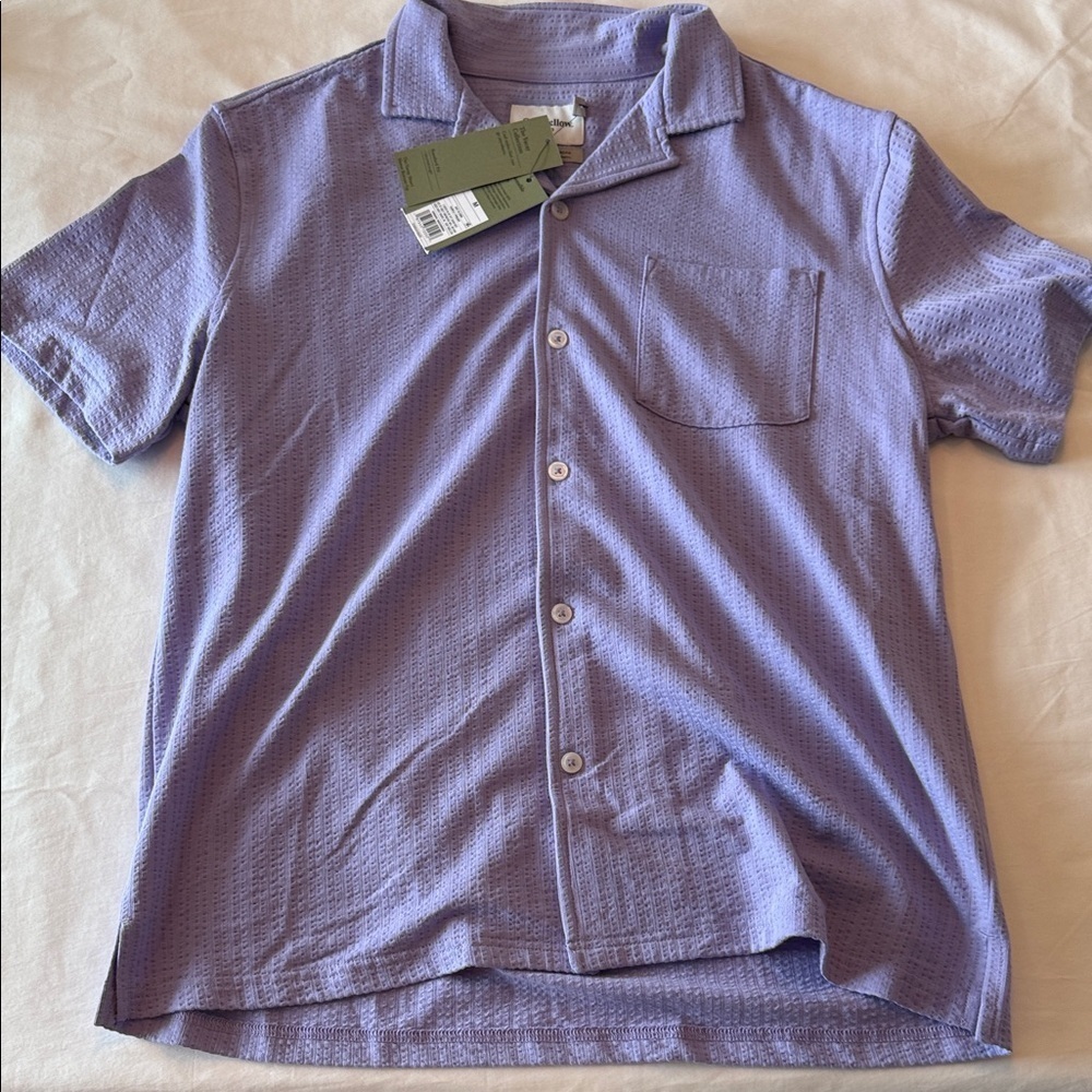 Goodfellow & Co Light Purple Casual Button Down Shirt NWT